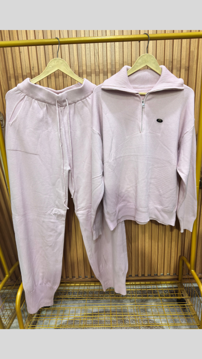 Half Chained Full Sleeve Top And Pant Coord Set FC1983