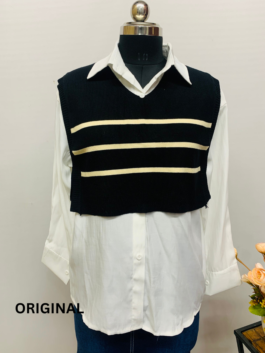 Half Sweater Shirt FC1330