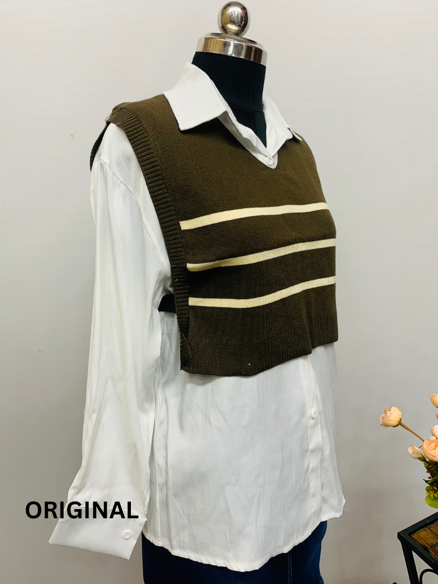 Half Sweater Shirt FC1330