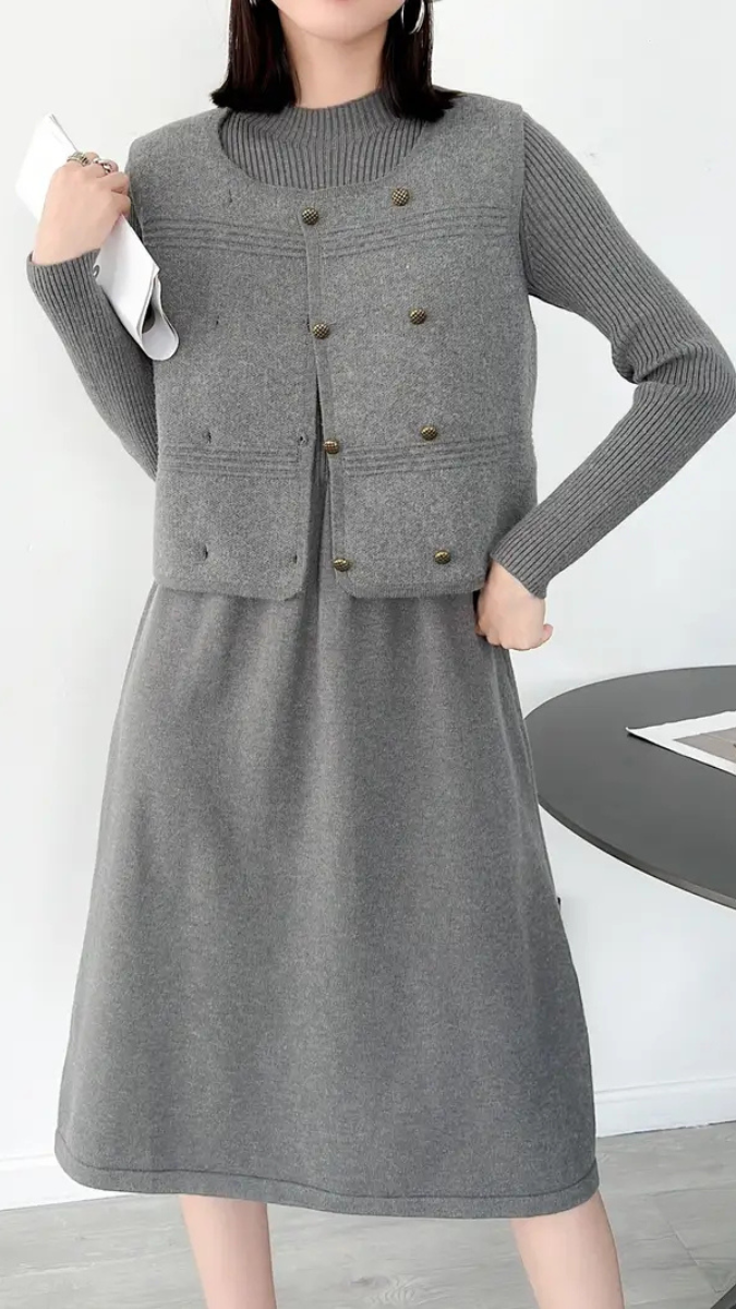 Half Jacket Winter Dress FC1714