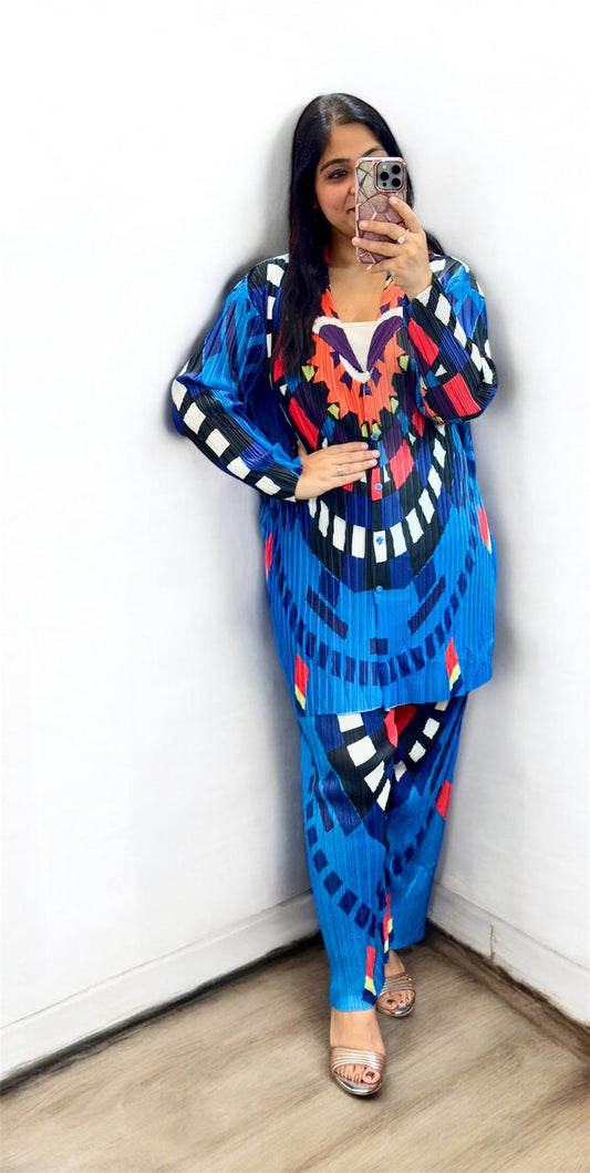 Miyake Pleated Suit FC1284
