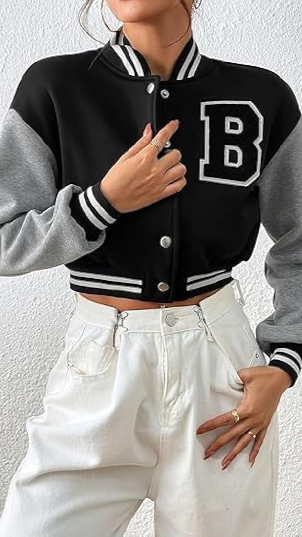 Crop Jacket With High Collar FC1471