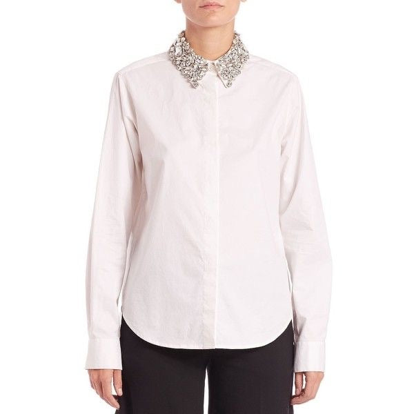 Crystal Collar Shirt FC1012