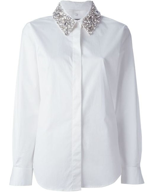 Crystal Collar Shirt FC1012