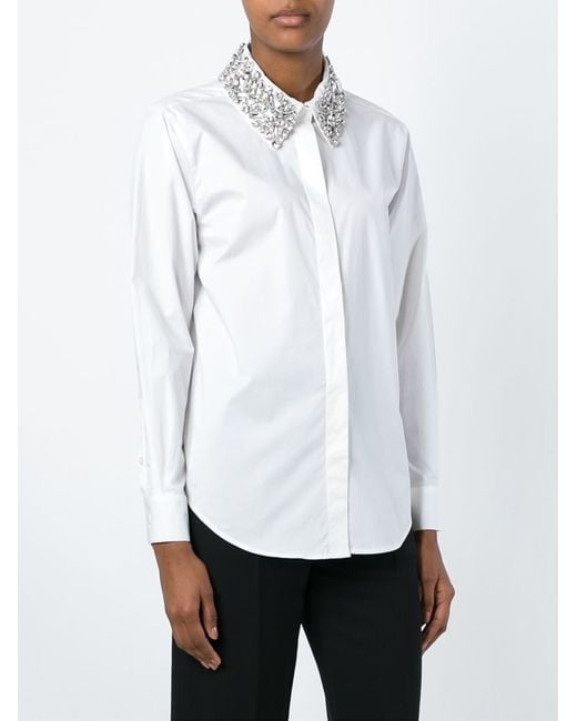 Crystal Collar Shirt FC1012