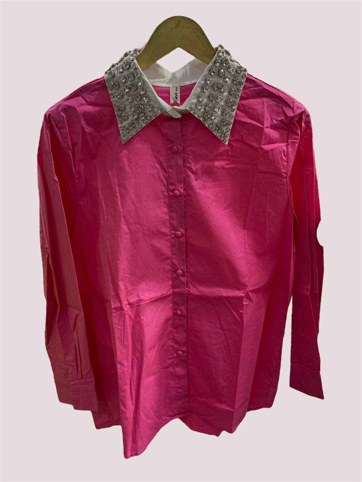 Crystal Collar Shirt FC1012