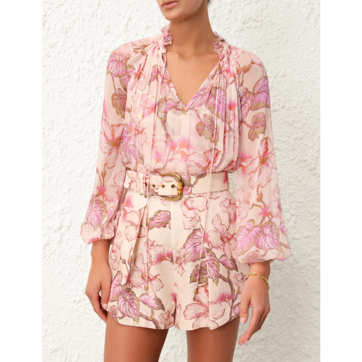 Floral Short Co- Ord Set FC1188