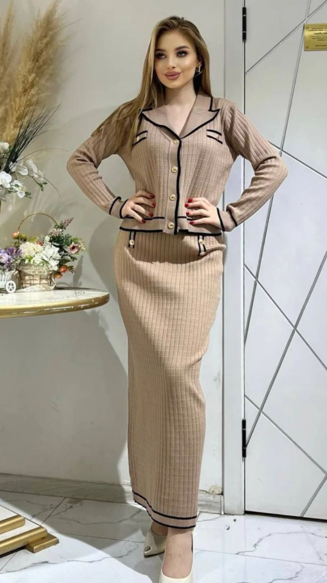 Jacket With Skirt Set FC1633