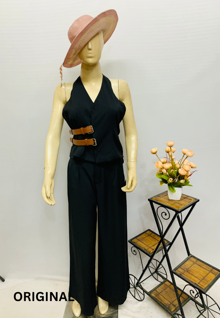 Jumpsuit With Companion Belt