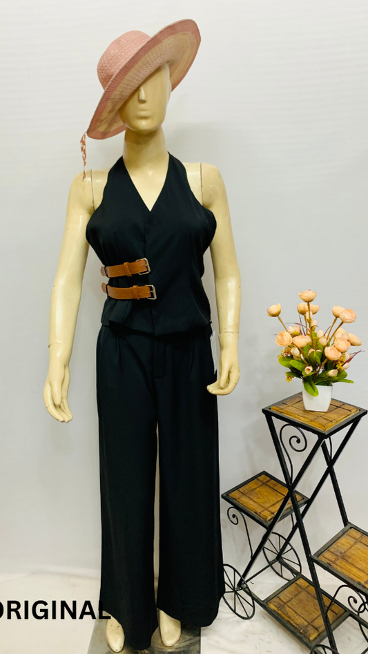 Jumpsuit With Companion Belt