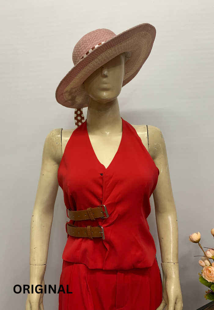 Jumpsuit With Companion Belt