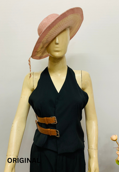 Jumpsuit With Companion Belt