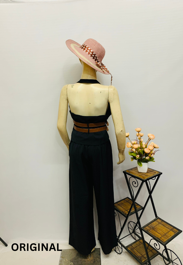 Jumpsuit With Companion Belt