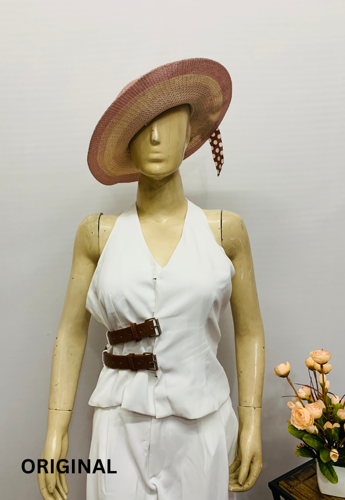 Jumpsuit With Companion Belt