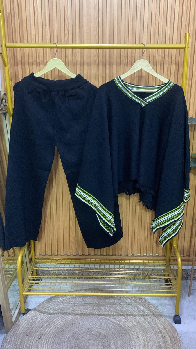 Kaftan Top With Loose Pant Coord Set FC1982