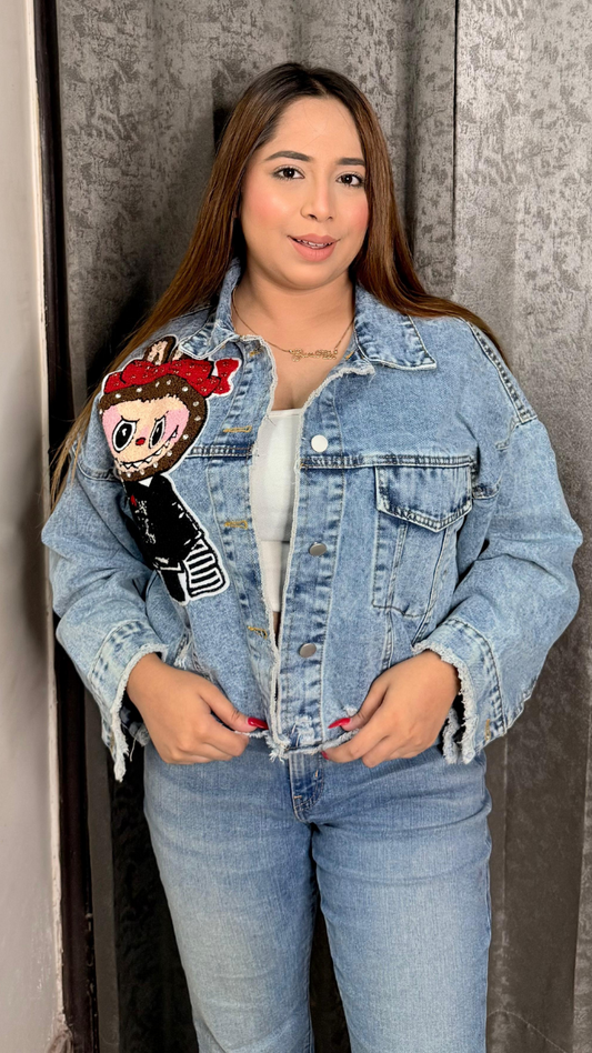 Labubu Denim Jacket FC1849