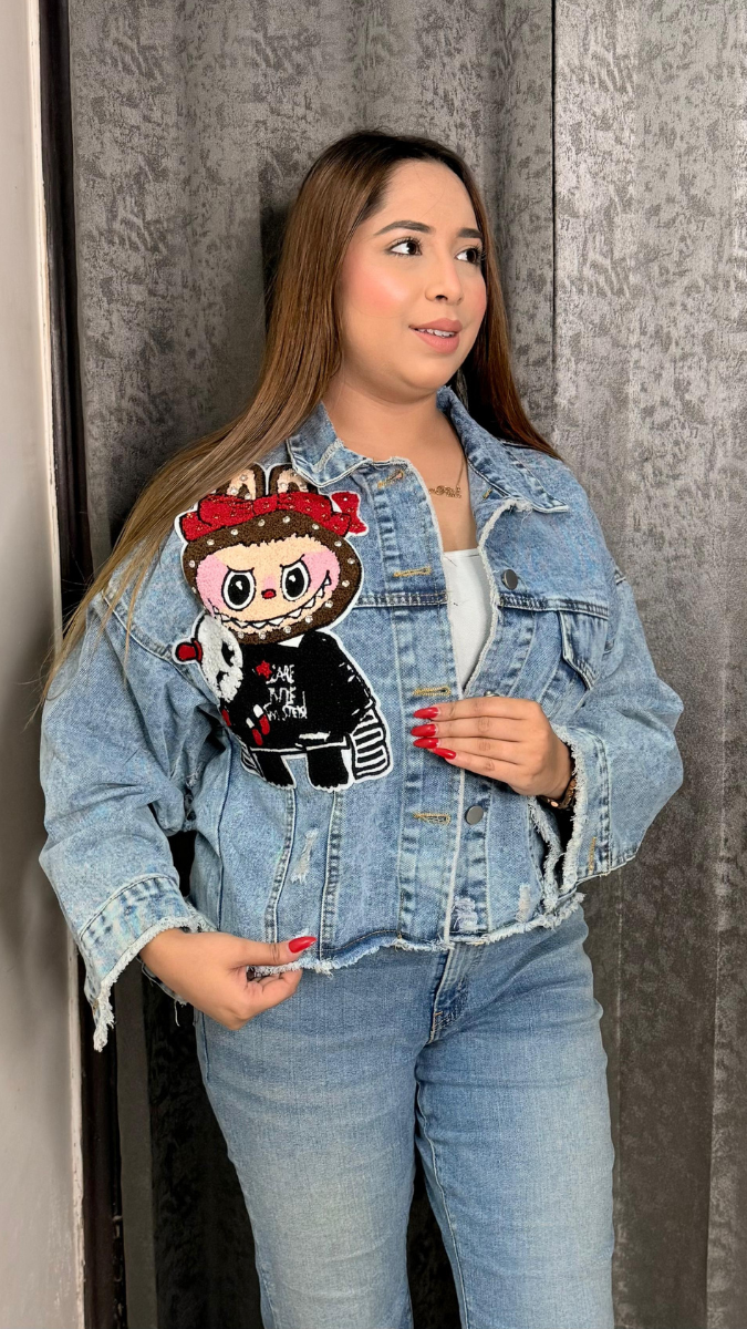 Labubu Denim Jacket FC1849