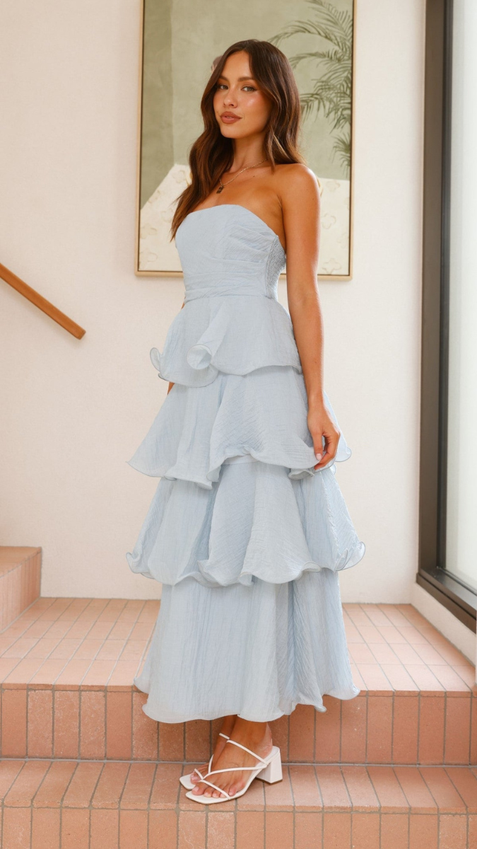 Layered Off Shoulder Dress FC2368