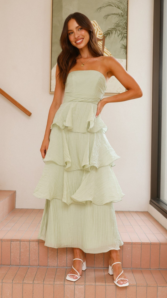Layered Off Shoulder Dress FC2368