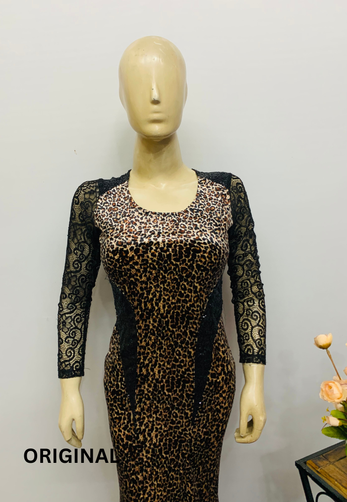 Leopard Print Dress