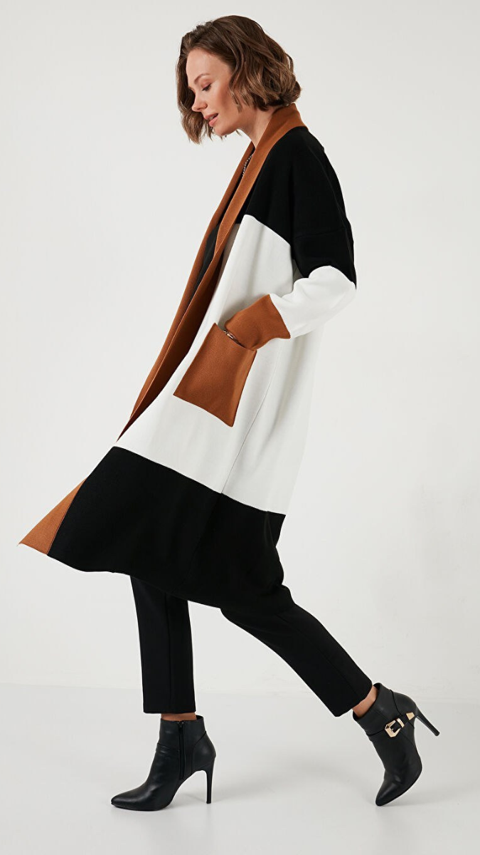 Loose Pant And Top With Long Shrug 3pc Coord Set FC2007