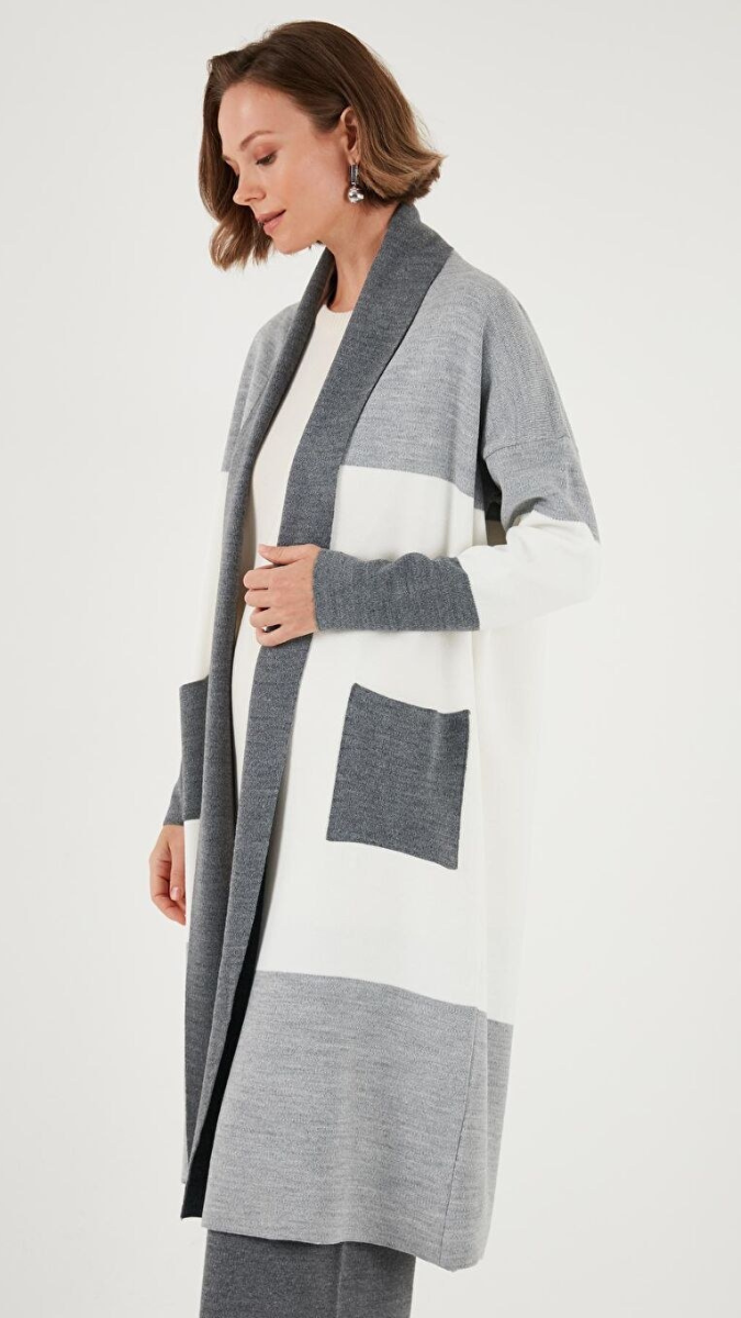 Loose Pant And Top With Long Shrug 3pc Coord Set FC2007