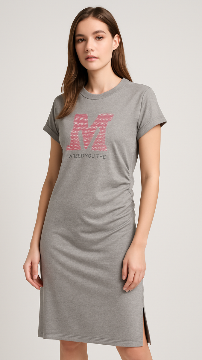 FC M Alphabet T-shirt Dress