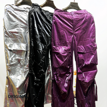 Metallic Bottom Pants