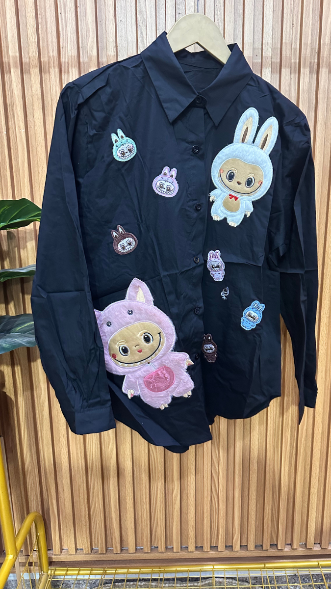Multiple Labubu Embedded Shirt FC1842
