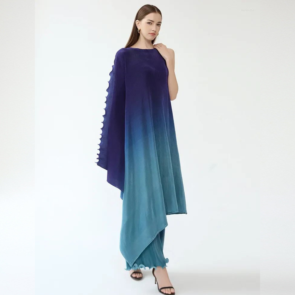 OFF SHOULDER KAFTAN DRESS