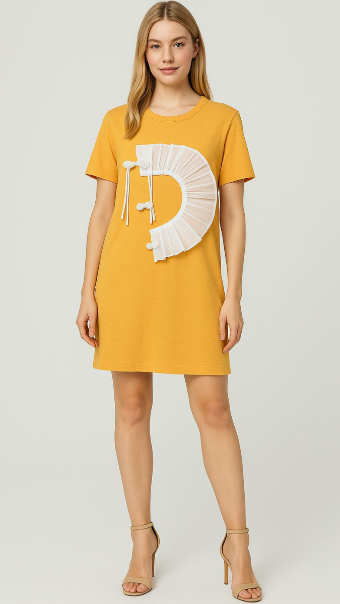 FC Organza Patchwork Dress