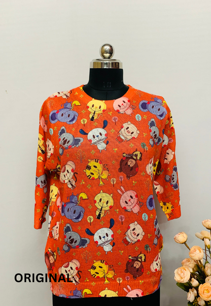 Pikachu Printed Top