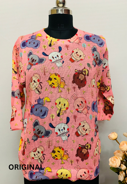 Pikachu Printed Top