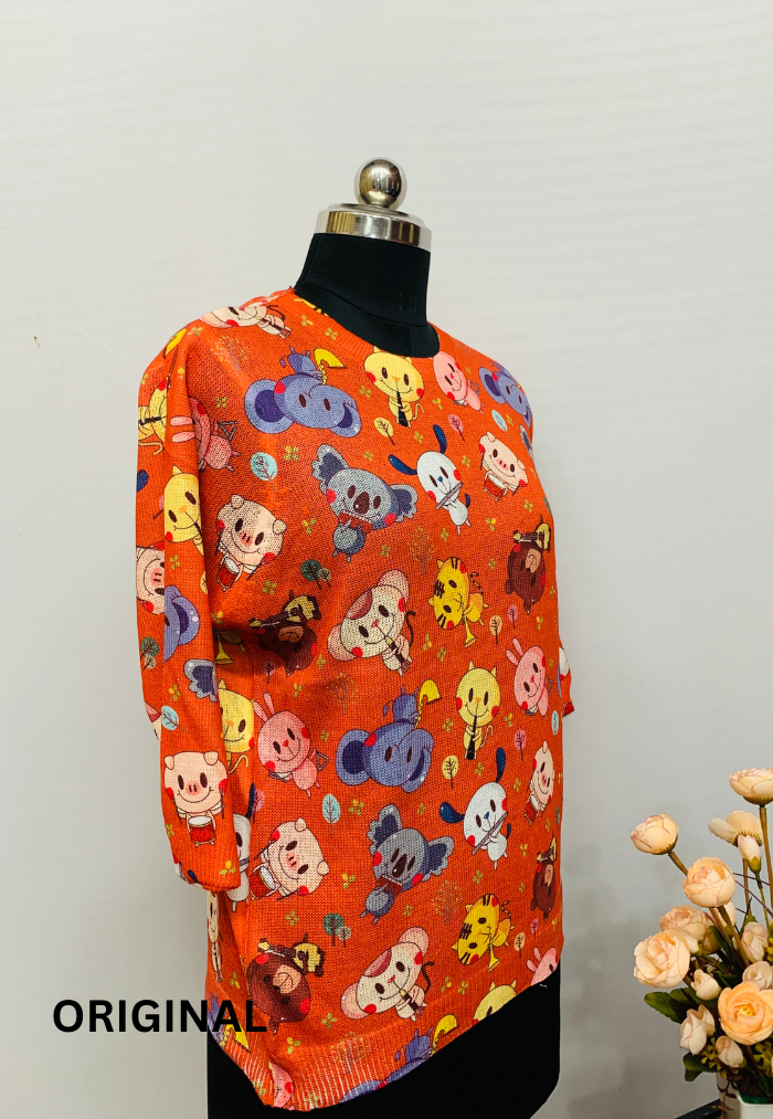 Pikachu Printed Top