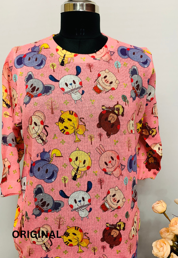 Pikachu Printed Top