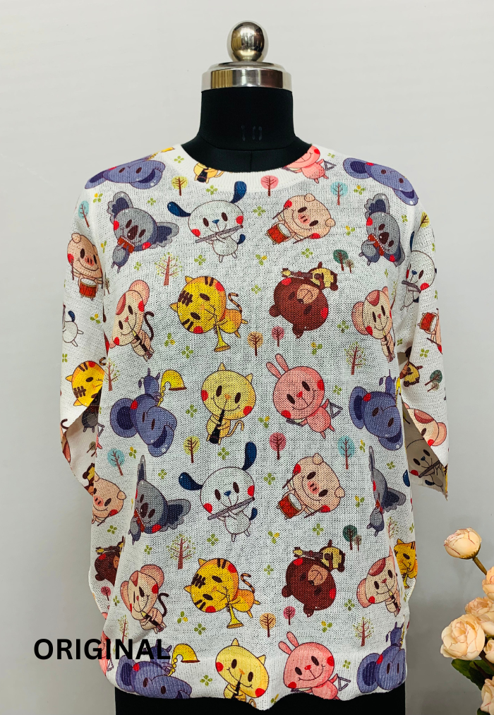 Pikachu Printed Top