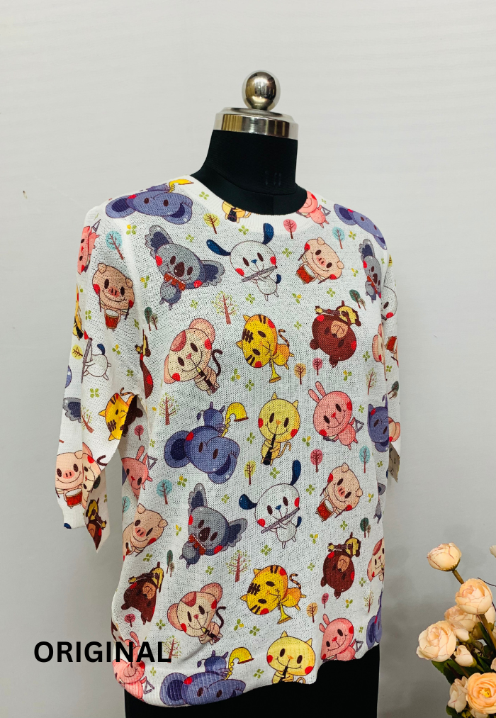 Pikachu Printed Top