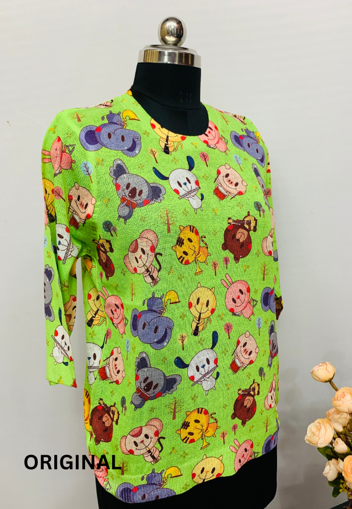 Pikachu Printed Top