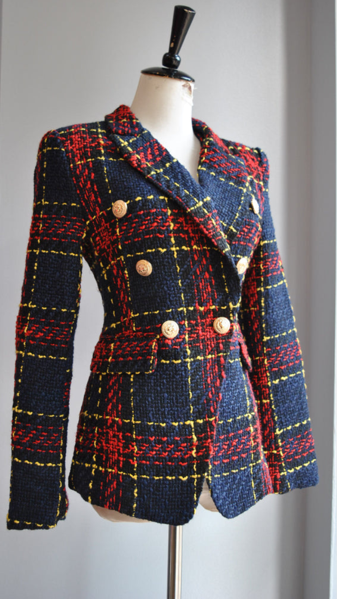 Plaid Coat For Women FC1747