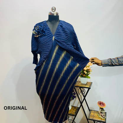 Pleated Kaftan dress