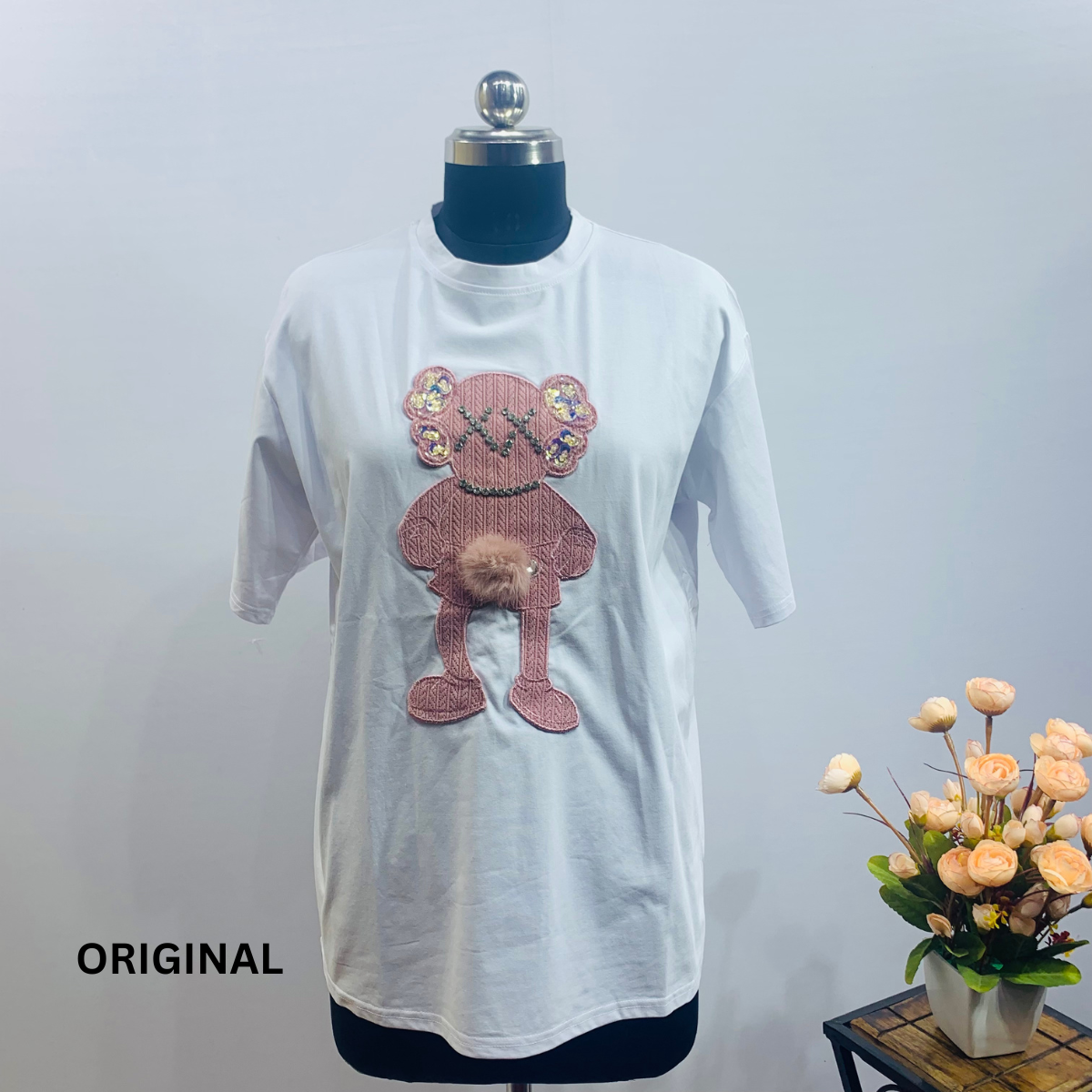 Pom Pom Teddy T-Shirt