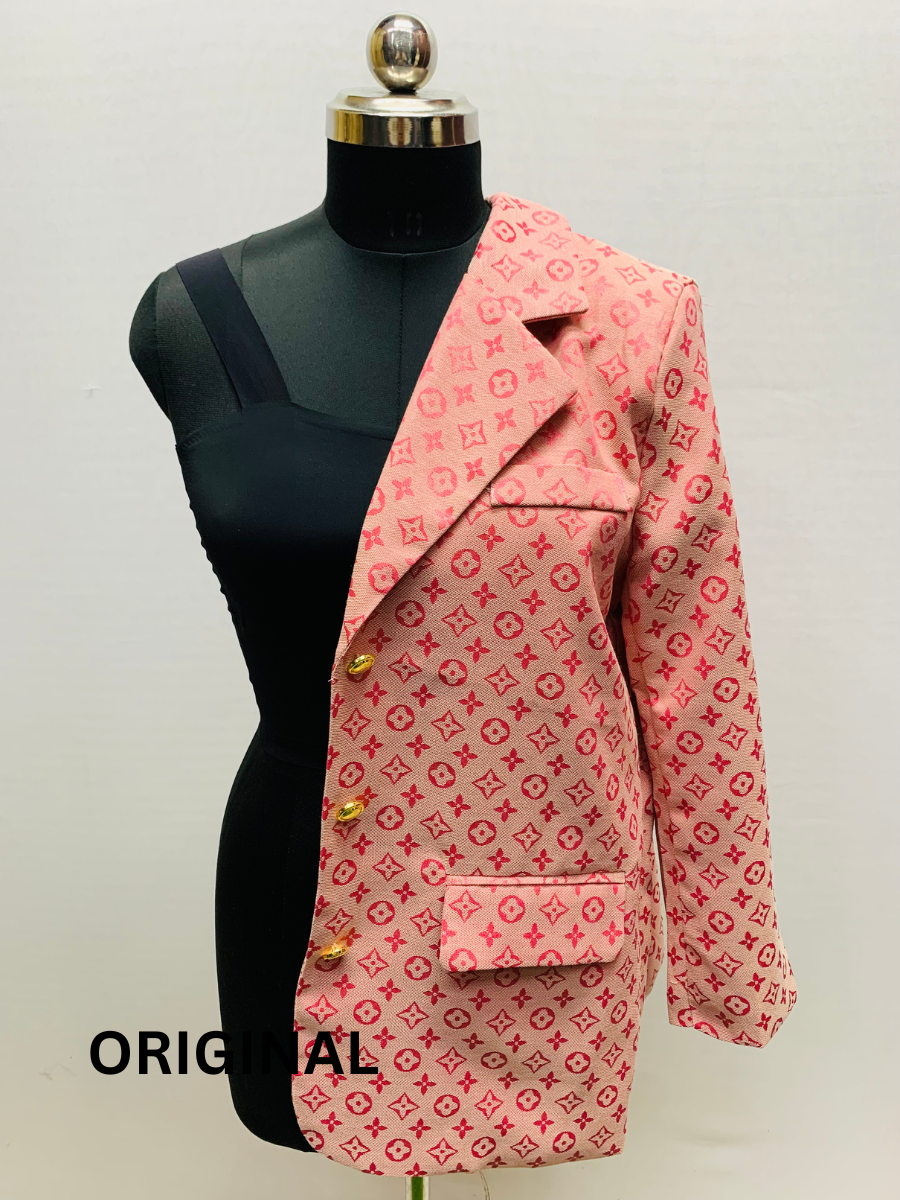 Printed Belted Winter Coat FC1547
