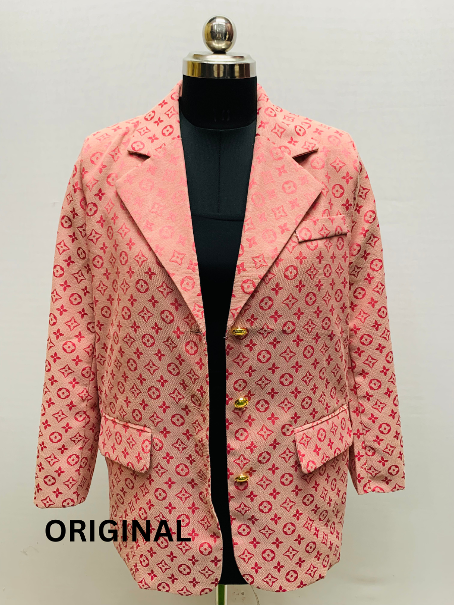 Printed Belted Winter Coat FC1547