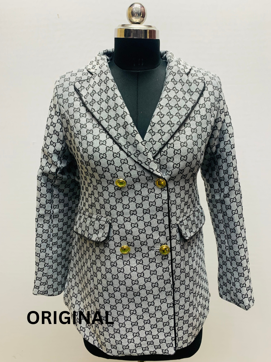 Printed Designer Winter Coat FC1549