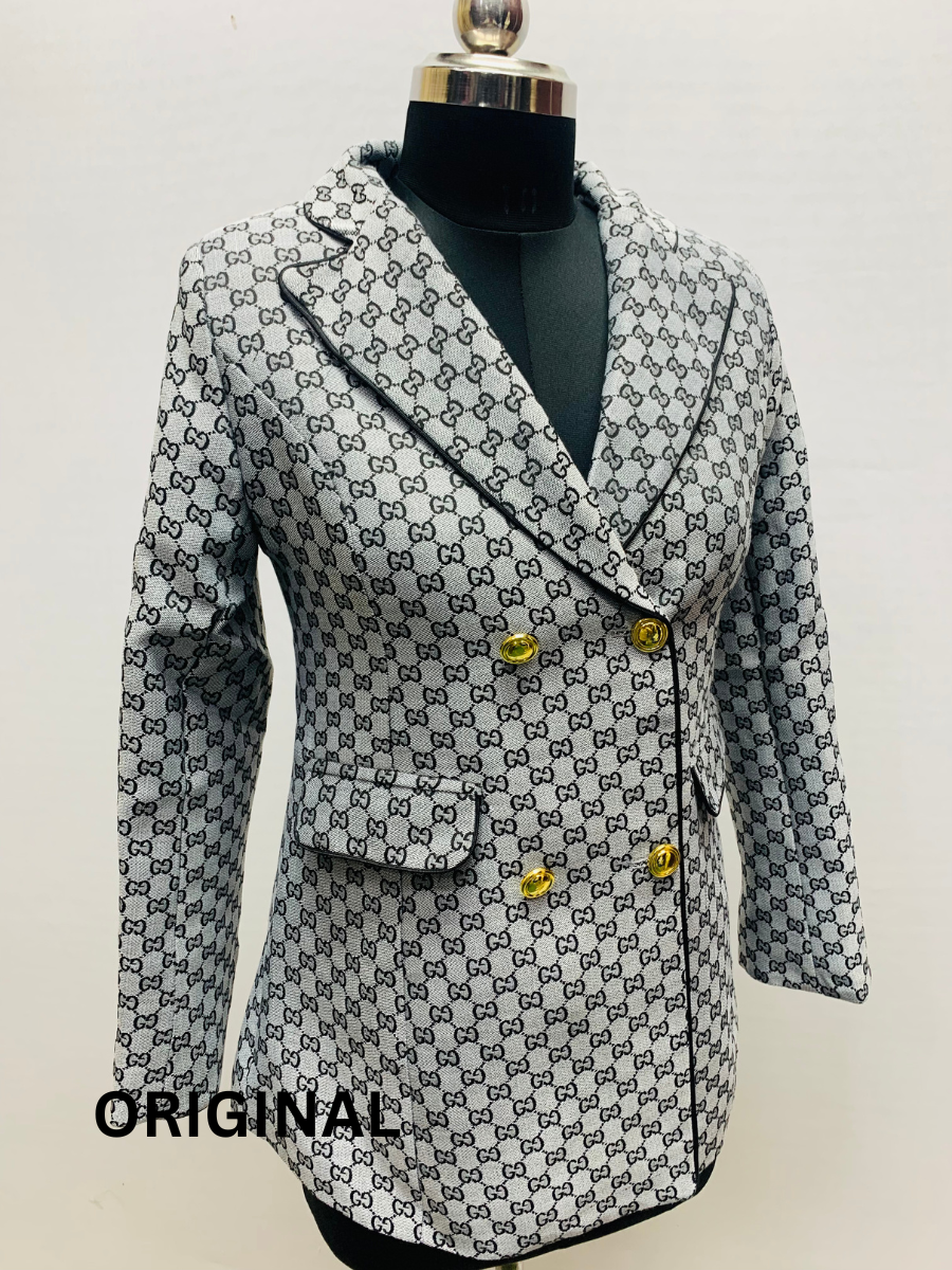 Printed Designer Winter Coat FC1549