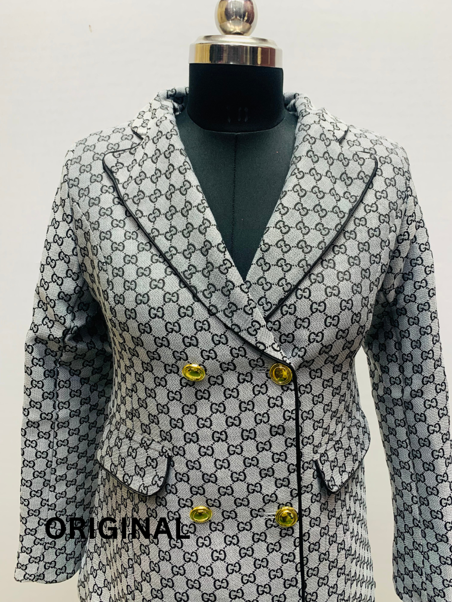 Printed Designer Winter Coat FC1549