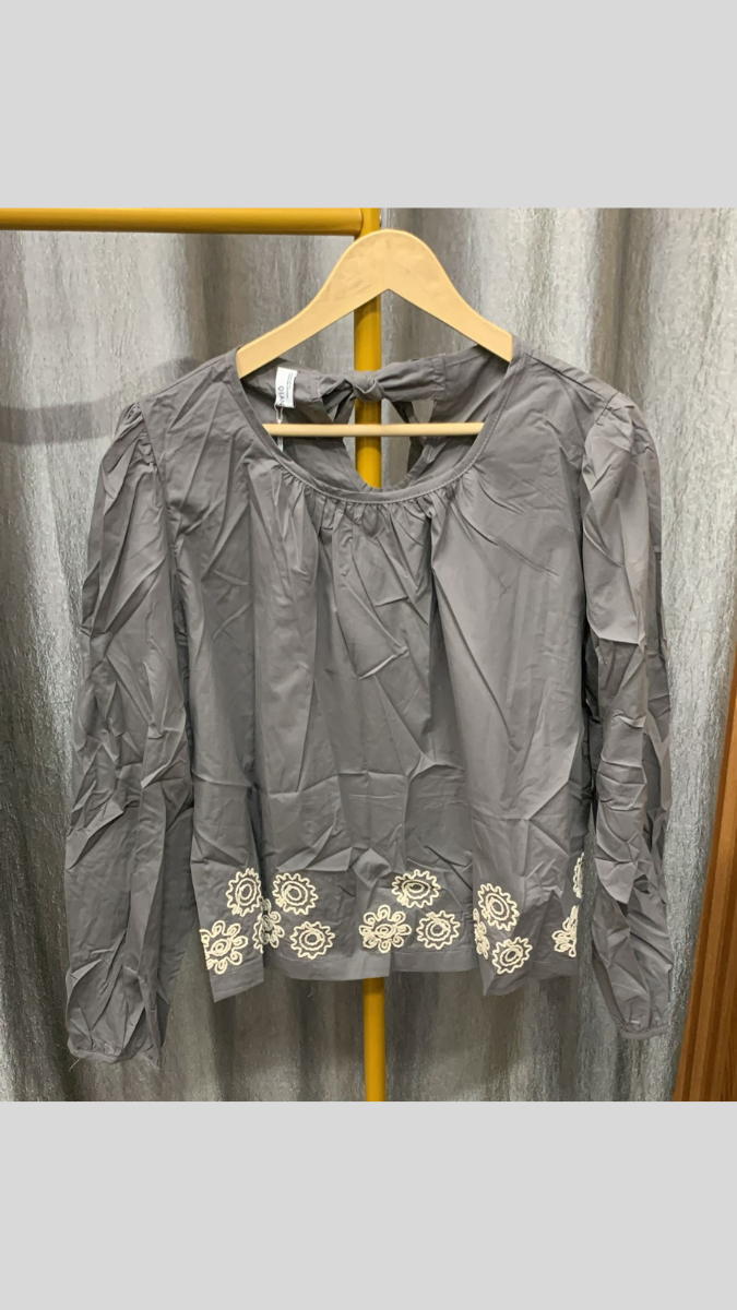 Printed End Round Neck Top FC2283