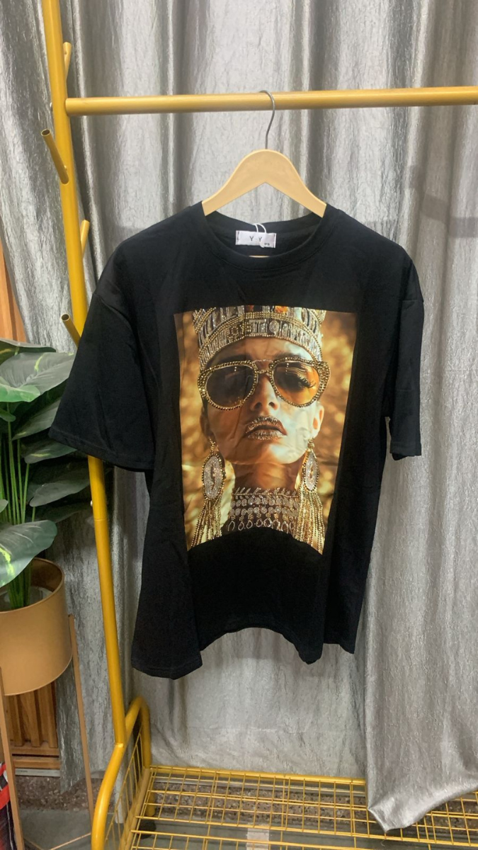 Printed Face Front T-Shirt FC2444