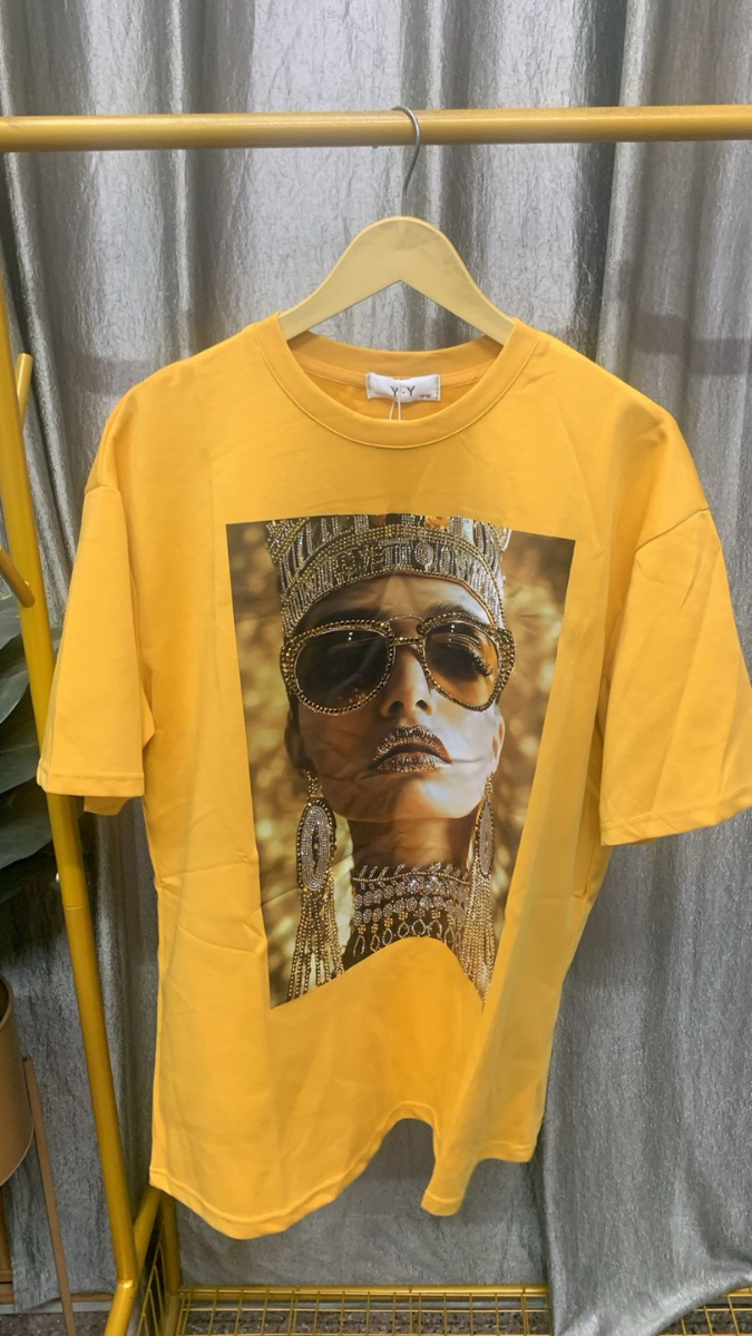 Printed Face Front T-Shirt FC2444