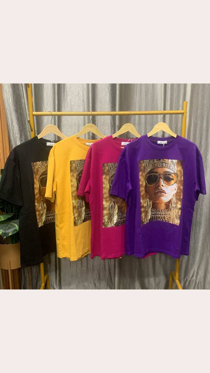 Printed Face Front T-Shirt FC2444
